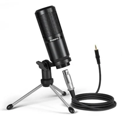 MAONO AU-PM360TR Condenser Microphone kit with XLRto 3.5mm Cable
